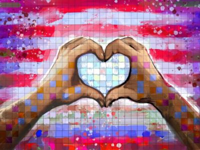 Community Love Mural